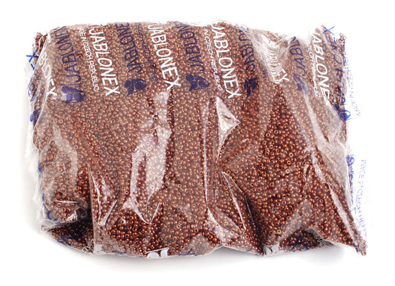 Czech Seed Beads 10/0 Opaque - Brown Shades