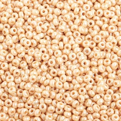 Czech Seed Beads 10/0 Opaque - White Shades