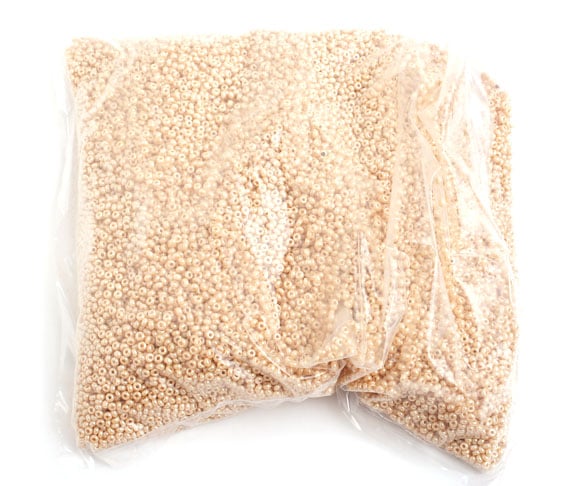 Czech Seed Beads 10/0 Opaque - White Shades