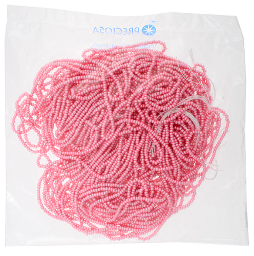 Czech Seed Beads 10/0 Opaque - Pink Shades