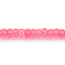 Czech Seed Beads 10/0 Transparent - Pink Shades
