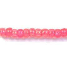 Czech Seed Beads 10/0 Transparent - Pink Shades