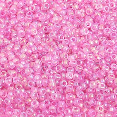 Czech Seed Beads 10/0 Transparent - Purple Shades