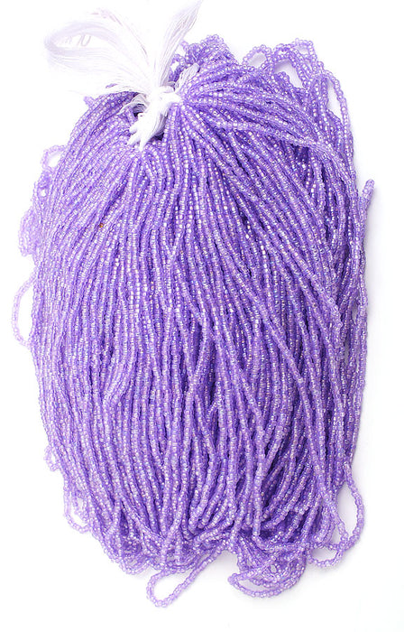 Czech Seed Beads 10/0 Transparent - Purple Shades