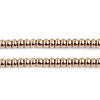 Czech Seed Beads 10/0 Metallic Brown Shades
