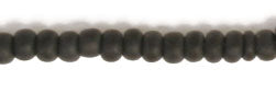 Czech Seed Beads 10/0 Opaque - Black/Grey Shades