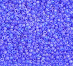 Czech Seed Beads 10/0 Transparent - Blue Shades