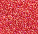Czech Seed Beads 10/0 Transparent - Red Shades