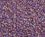 Czech Seed Beads 10/0 Transparent - Purple Shades