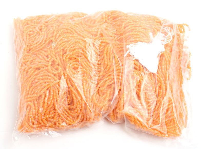 Czech Seed Beads 10/0 Transparent - Yellow/Orange Shades