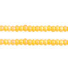 Czech Seed Beads 10/0 Transparent - Yellow/Orange Shades