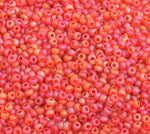 Czech Seed Beads 10/0 Transparent - Yellow/Orange Shades
