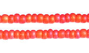 Czech Seed Beads 10/0 Transparent - Yellow/Orange Shades