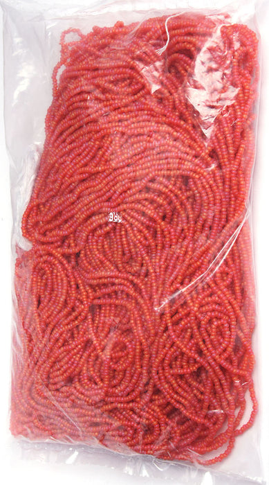 Czech Seed Beads 10/0 Transparent - Yellow/Orange Shades