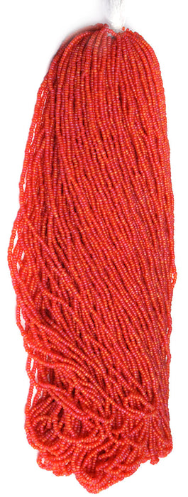 Czech Seed Beads 10/0 Transparent - Yellow/Orange Shades