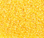 Czech Seed Beads 10/0 Transparent - Yellow/Orange Shades