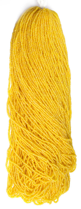 Czech Seed Beads 10/0 Transparent - Yellow/Orange Shades