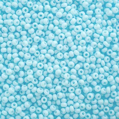 Czech Seed Beads 10/0 Opaque - Blue Shades