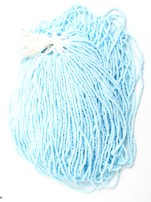 Czech Seed Beads 10/0 Opaque - Blue Shades