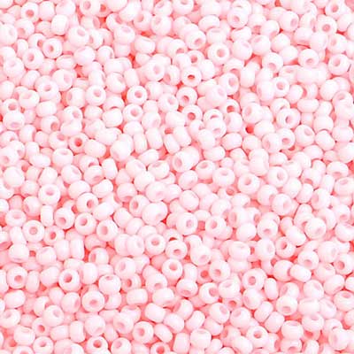 Czech Seed Beads 10/0 Opaque - Pink Shades