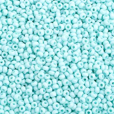 Czech Seed Beads 10/0 Opaque - Blue Shades