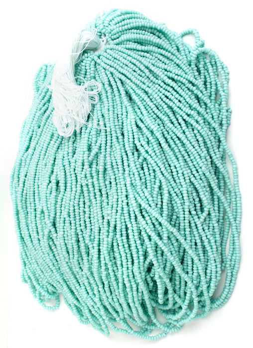 Czech Seed Beads 10/0 Opaque - Blue Shades