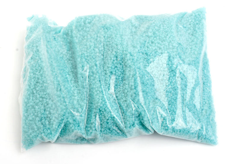 Czech Seed Beads 10/0 Opaque - Blue Shades