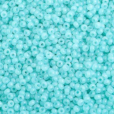 Czech Seed Beads 10/0 Opaque - Blue Shades