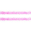 Czech Seed Beads 10/0 Transparent - Pink Shades