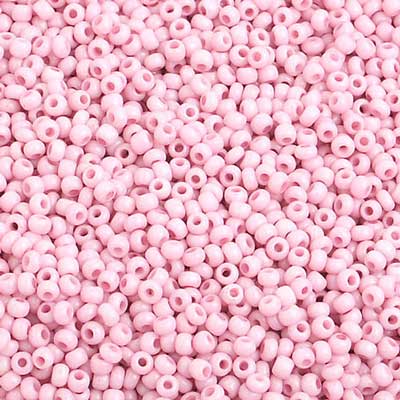 Czech Seed Beads 10/0 Opaque - Pink Shades