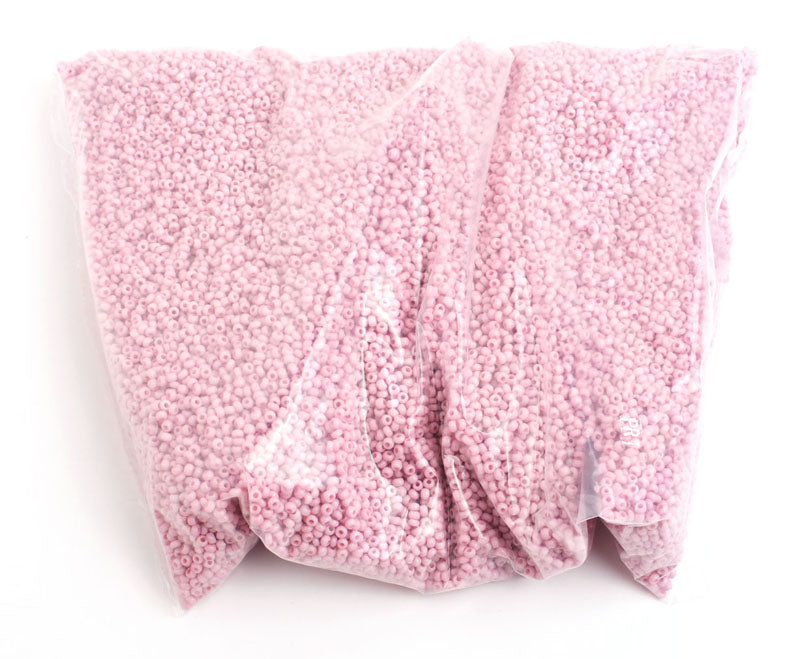 Czech Seed Beads 10/0 Opaque - Pink Shades