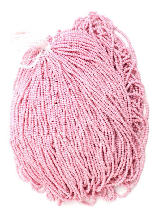 Czech Seed Beads 10/0 Opaque - Pink Shades