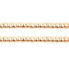 Czech Seed Beads 10/0 Metallic Gold/Copper Shades