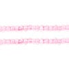 Czech Seed Beads 10/0 Transparent - Pink Shades