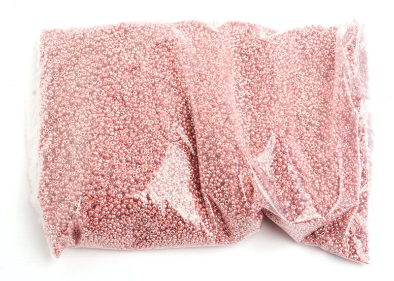 Czech Seed Beads 10/0 Metallic Pink/Purple Shades