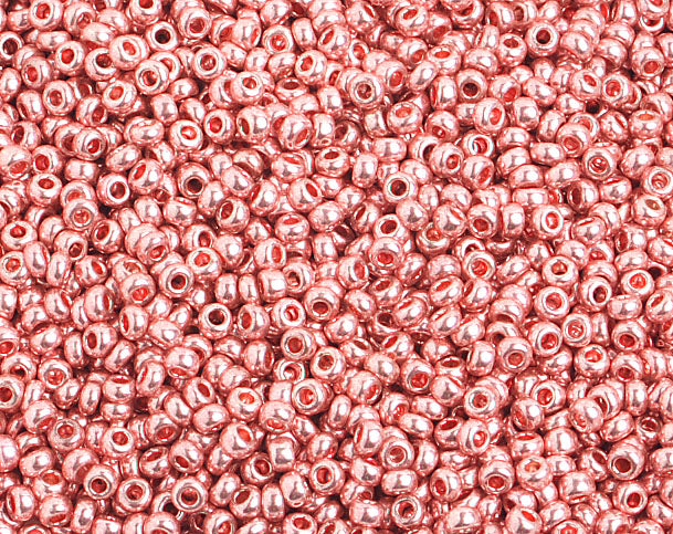 Czech Seed Beads 10/0 Metallic Pink/Purple Shades