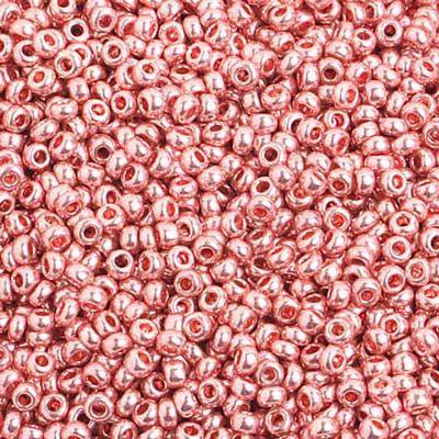 Czech Seed Beads 10/0 Metallic Pink/Purple Shades