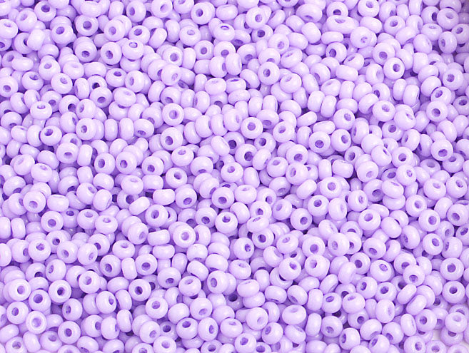 Czech Seed Beads 10/0 Opaque - Purple Shades