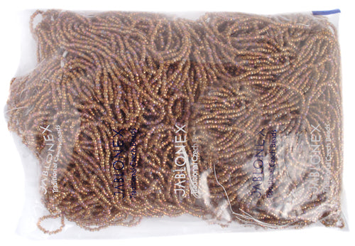 Czech Seed Beads 10/0 Transparent - Pink Shades