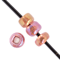 Czech Seed Beads 10/0 Transparent - Pink Shades