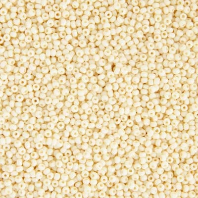 Czech Seed Beads 10/0 Opaque - White Shades