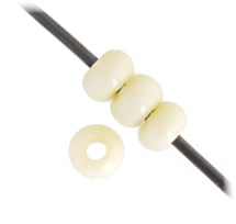 Czech Seed Beads 10/0 Opaque - White Shades