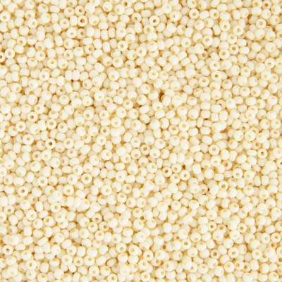 Czech Seed Beads 10/0 Opaque - White Shades