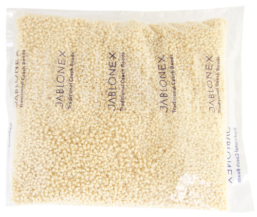 Czech Seed Beads 10/0 Opaque - White Shades