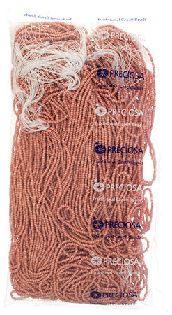 Czech Seed Beads 10/0 Opaque - Pink Shades