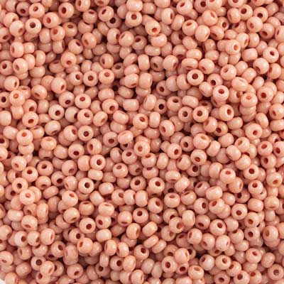 Czech Seed Beads 10/0 Opaque - Pink Shades