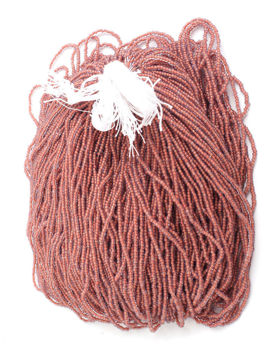 Czech Seed Beads 10/0 Color Lined Blue Shades