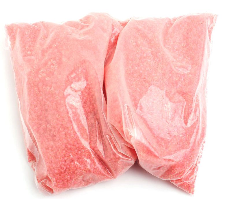 Czech Seed Beads 10/0 Color Lined Yellow/Orange Shades