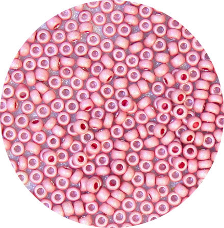 Czech Seed Beads 10/0 Metallic Pink/Purple Shades