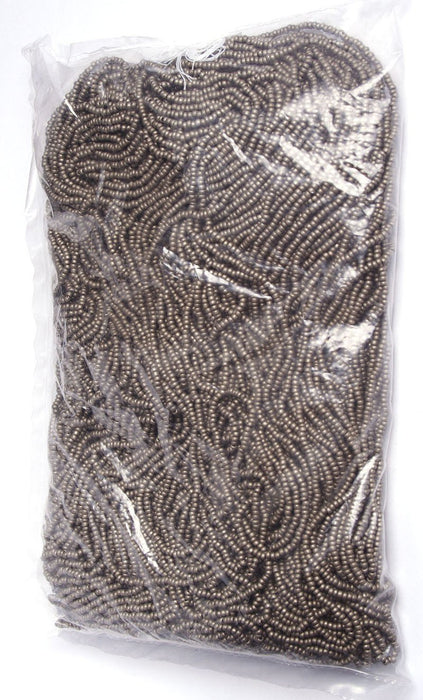 Czech Seed Beads 10/0 Metallic Brown Shades